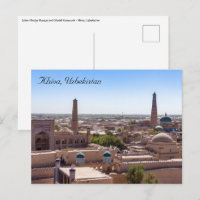 Mesquita Islam Khodja e Citadel Kunya-ark - Khiva