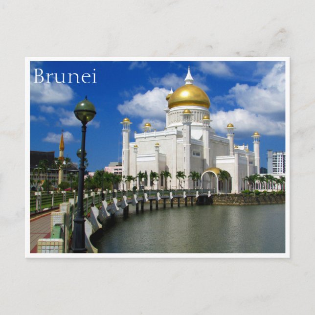 Cartão Postal mesquita sultão (Frente)