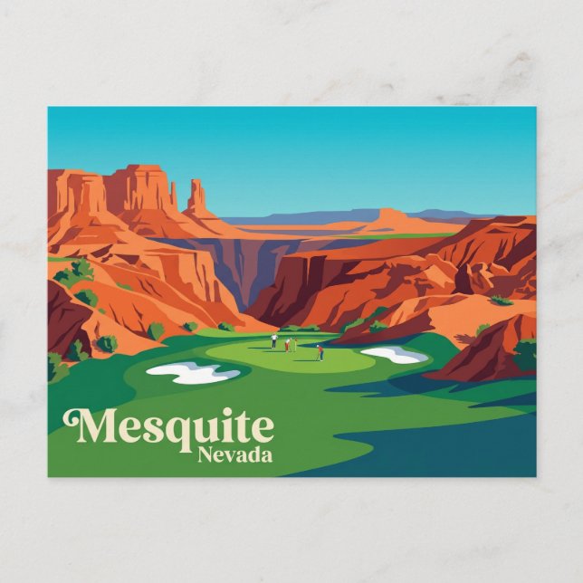 Cartão Postal Mesquite EUA (Frente)