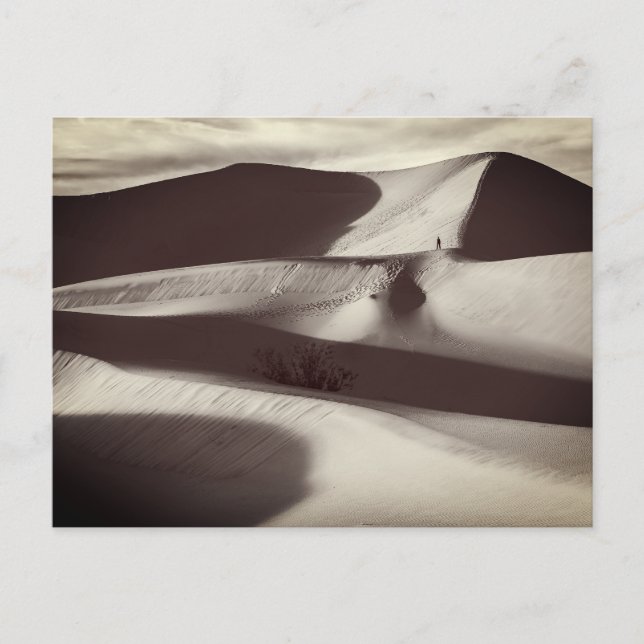 Cartão Postal Mesquite Sand Dunes Death Valley (Frente)