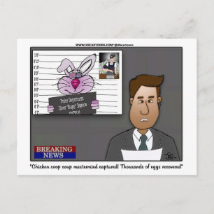 Cartão Postal Mestre do Golpe no Galinheiro