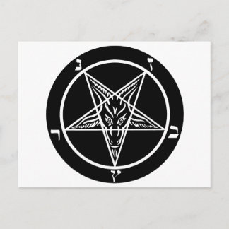 Cartão Postal metal negro, prato da escuridão!