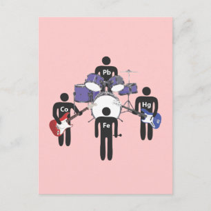 Cartão Postal Metal pesado