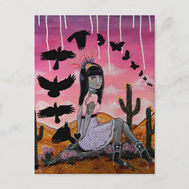 Cartão Postal Metamorfose (Frente)