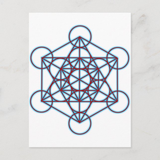 Cartão Postal MetatronTGlow (Frente)