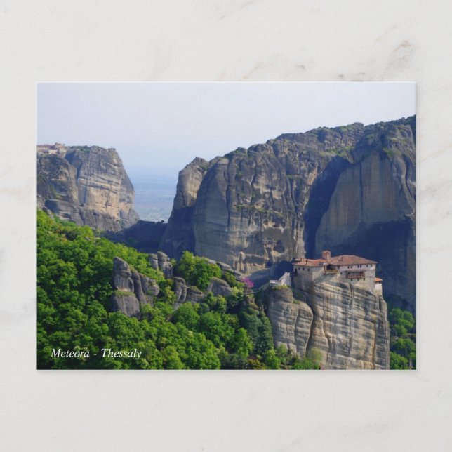 Cartão Postal Meteora - Tessália (Frente)
