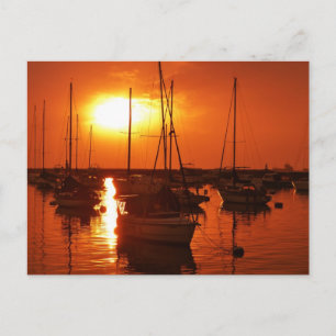 Cartão Postal meteoro como o sol