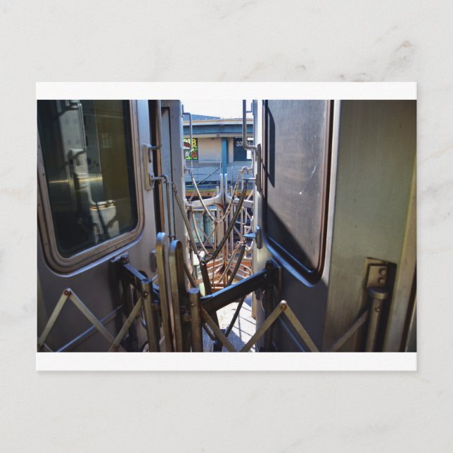 Cartão Postal Metro da Nova Iorque (Frente)