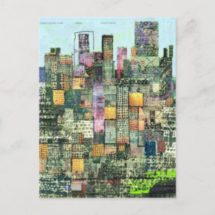 Cartão Postal Metropolis Green
