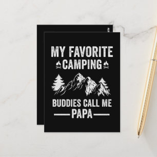 Cartão Postal Meu Acampamento Favorito - Amigos Me Chamam de Pap