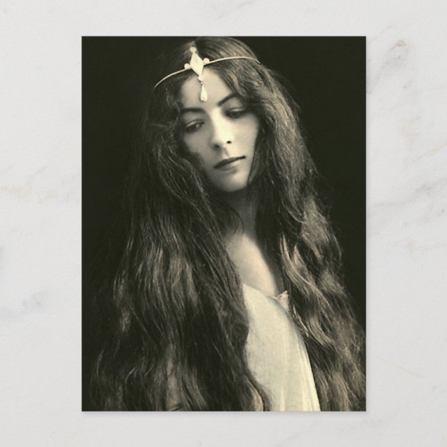 Cartão Postal Meu Cabelo é Muito Longo (Frente)