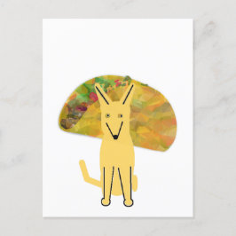 Cartão Postal Meu Cachorro Amigo e Taco, Cartão-postal