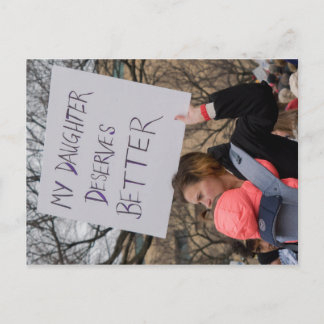 Cartão Postal Meu Cartão-postal da filha