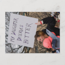 Cartão Postal Meu Cartão-postal da filha