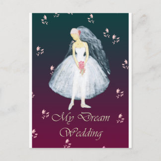 Cartão Postal Meu casamento dos sonhos