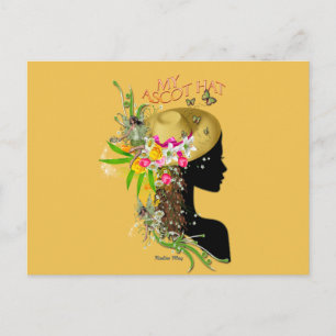 Cartão Postal Meu Chapéu Ascoso