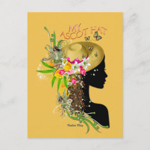 Cartão Postal Meu Chapéu Ascoso