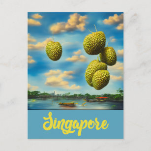 Cartão Postal Meu Cingapura - Cartão-postal de Arte