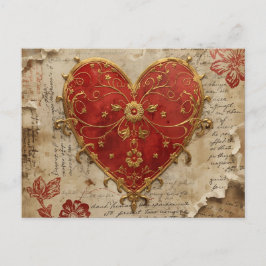 Cartão Postal Meu Coração 