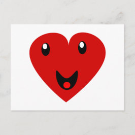 Cartão Postal Meu coração feliz