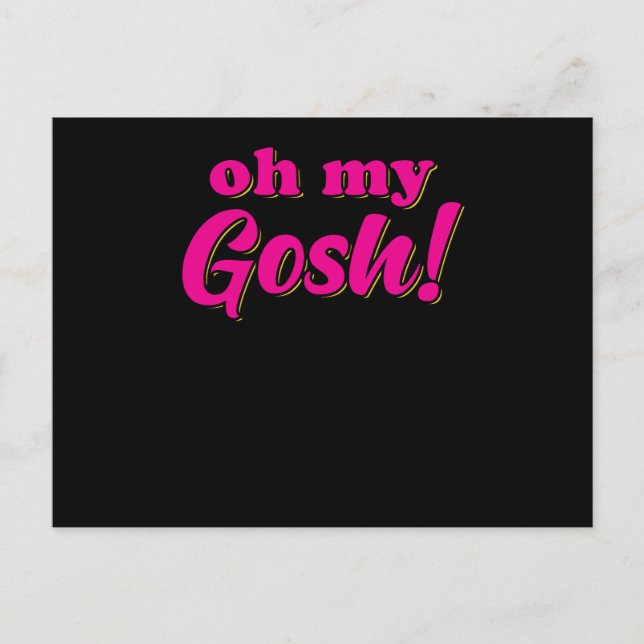 Cartão Postal Meu Deus (Frente)