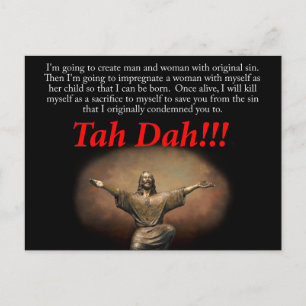 Cartão Postal Meu Deus. Tah Dah!!