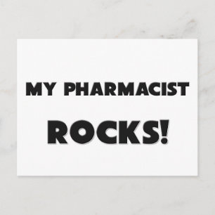 Cartão Postal MEU Farmacêutico ROCKS!