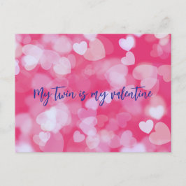 Cartão Postal Meu Gêmeo É Meu Namorados