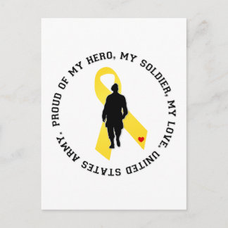 Cartão Postal Meu Herói, Meu Soldado, Meu Amor