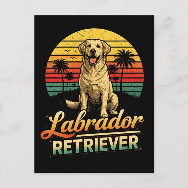 Cartão Postal Meu Labrador Retriever (Frente)