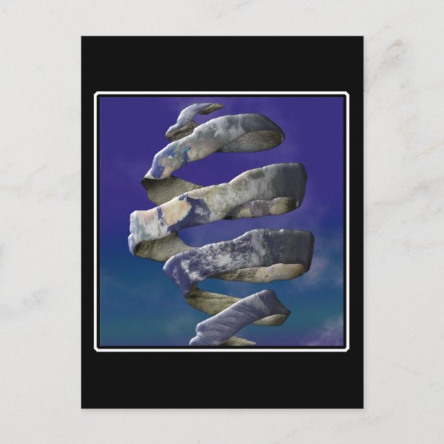 Cartão Postal Meu Mundo está Desvendando (Frente)