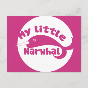 Cartão Postal Meu Pequeno Narwhal