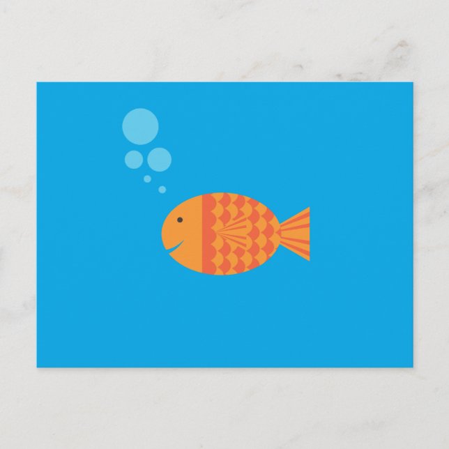 Cartão Postal Meu Pet Goldfish (Frente)