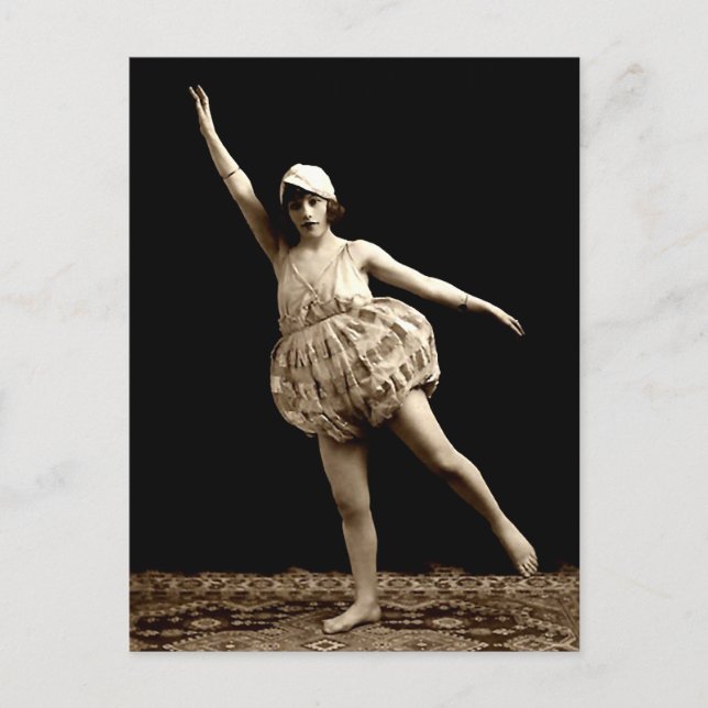 Cartão Postal Meu Primeiro Considerando Dança (Frente)