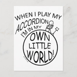 Cartão Postal Meu Próprio Mundo, Acordeão