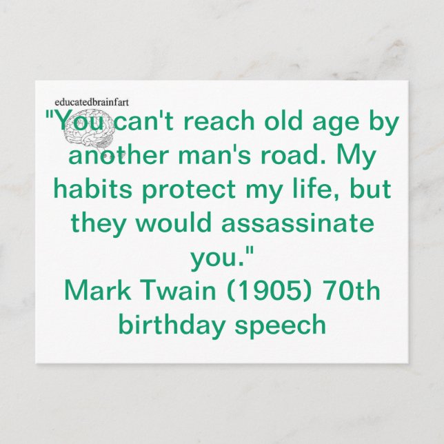 Cartão Postal Meus Hábitos (Frente)