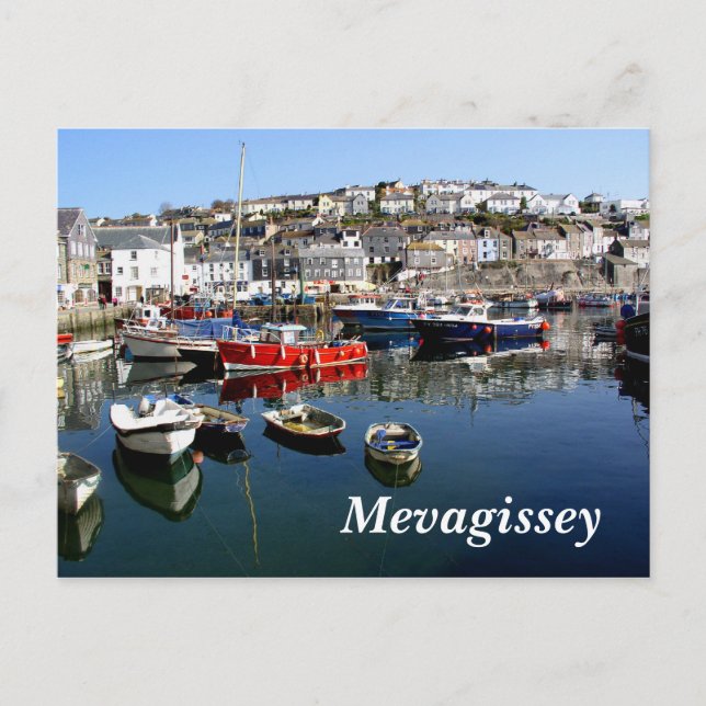 Cartão Postal Mevagissey (Frente)