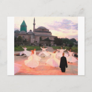 Cartão Postal mevlana konya