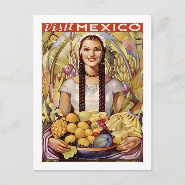 CARTÃO POSTAL MÉXICO (Frente)