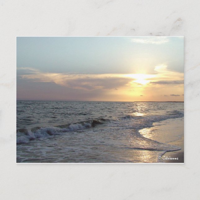 Cartão Postal Mexico Beach, Florida (Frente)