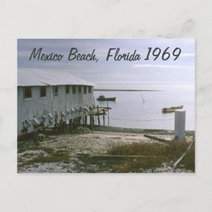 Cartão Postal Mexico Beach, Florida 1969