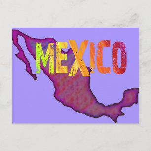 Cartão Postal México Colorido