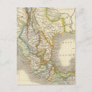 Cartão Postal México e Guatamala