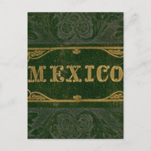 Cartão Postal México e Guatemala