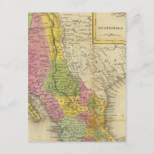 Cartão Postal México e Guatemala 2