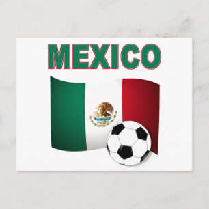 Cartão Postal México Futebol 0535