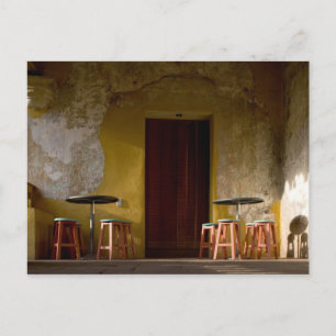 Cartão Postal Mexico, Oaxaca, Afternoon sun lights balcony of