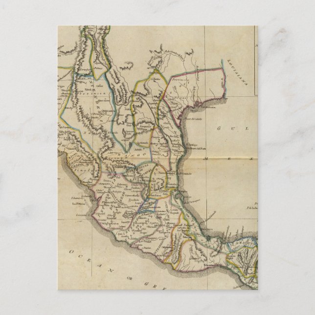 Cartão Postal México ou Nova Espanha (Frente)