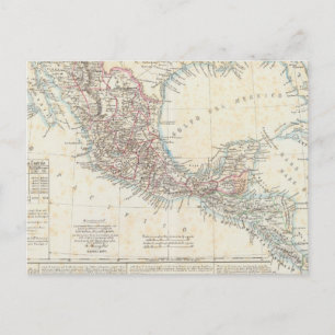 Cartão Postal México, Panamá, América Central