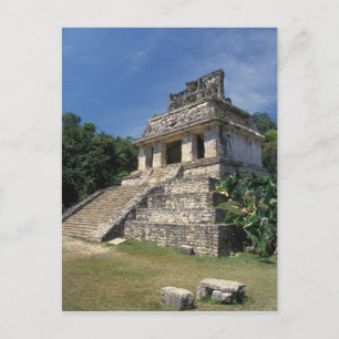 Cartão Postal México, Província de Chiapas, Palenque. Templo d